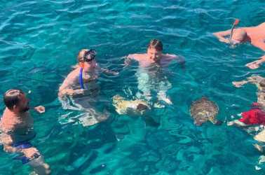 Wycieczka fakultatywna, Wycieczka Miasto duchów, Famagusta, Salamina z rejsem na Blue Lagoon i zatokę żółwi z Ayia Napa z barbecue