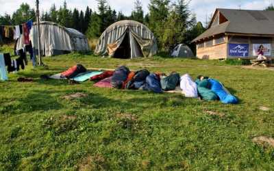 Obóz młodzieżowy, "Dziki San" Bieszczady - obóz wędrowny (trudny) GÓRY (Góry, Polska) , 10 dni 13-19 lat